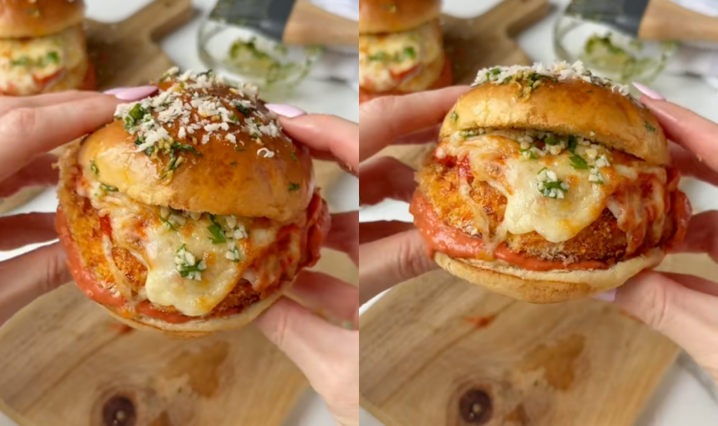 Chicken parm burgers are the new food trend everyone is making alexskitchenbangers